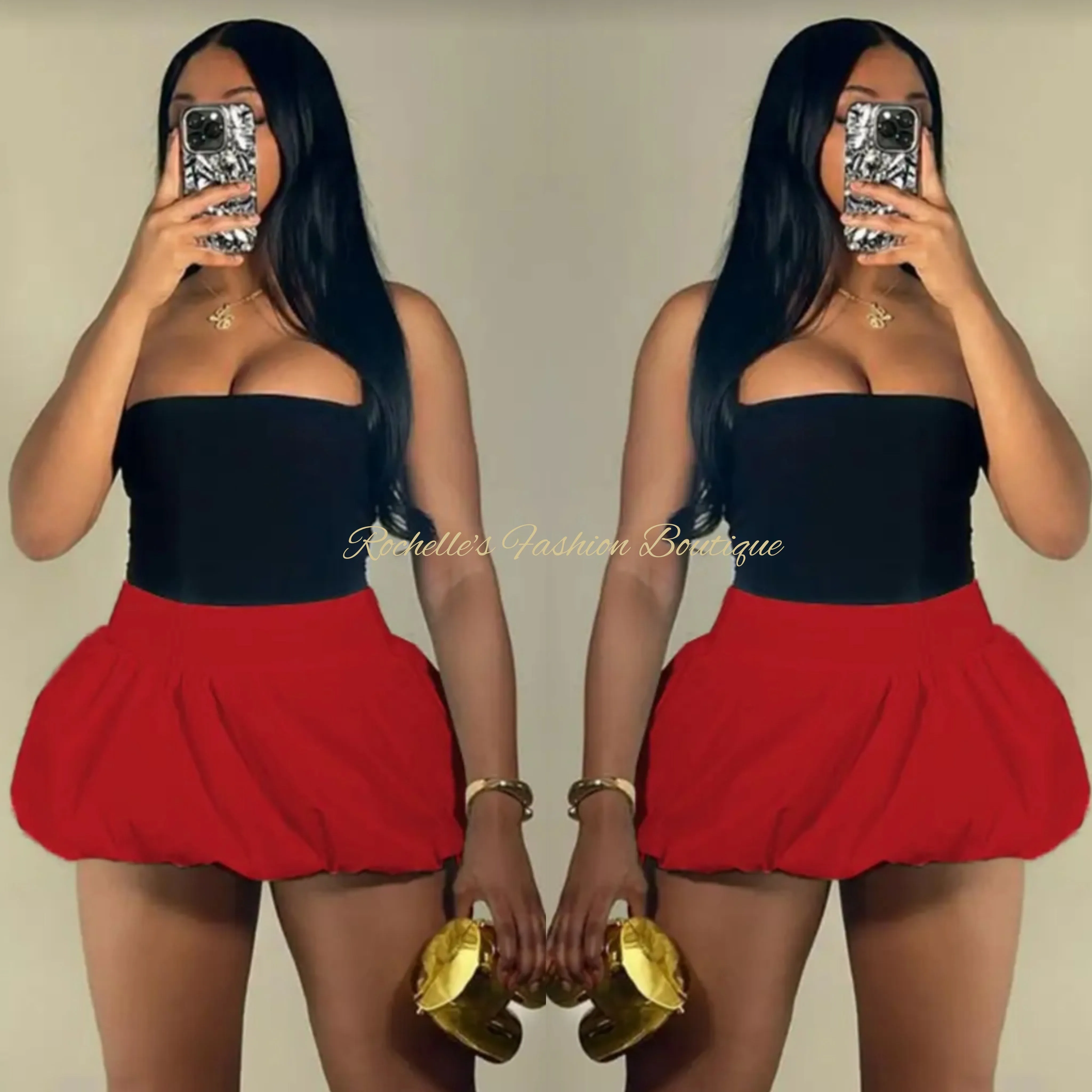 Lite Blue Bubble Skirt