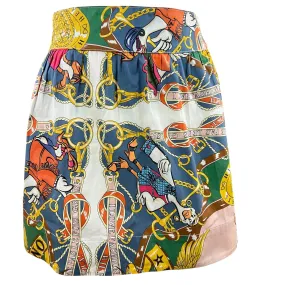 Love Moschino Hip Hop Ducks Mini Skirt Size 6