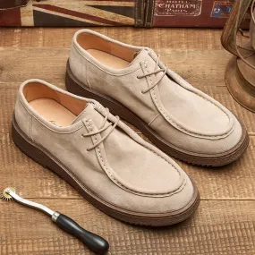 Men's Leather Casual Retro Shoes