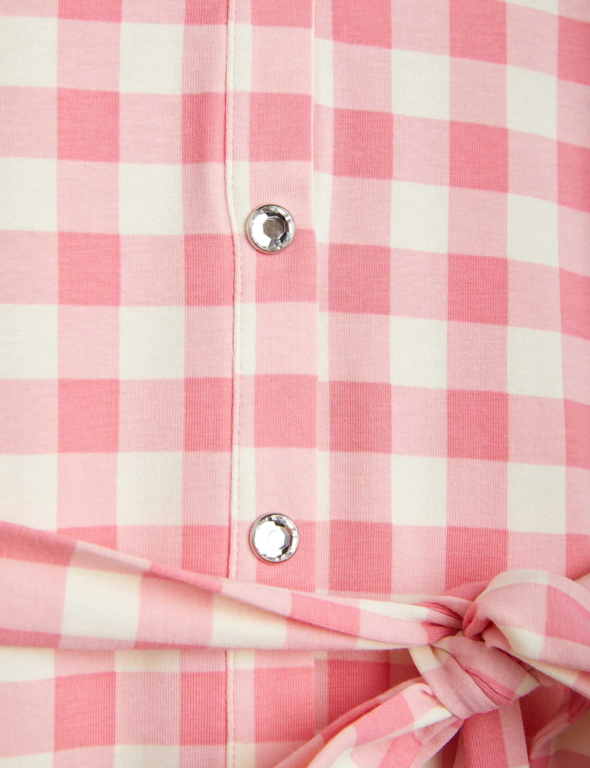 Mini Rodini Gingham Check AOP Jumpsuit