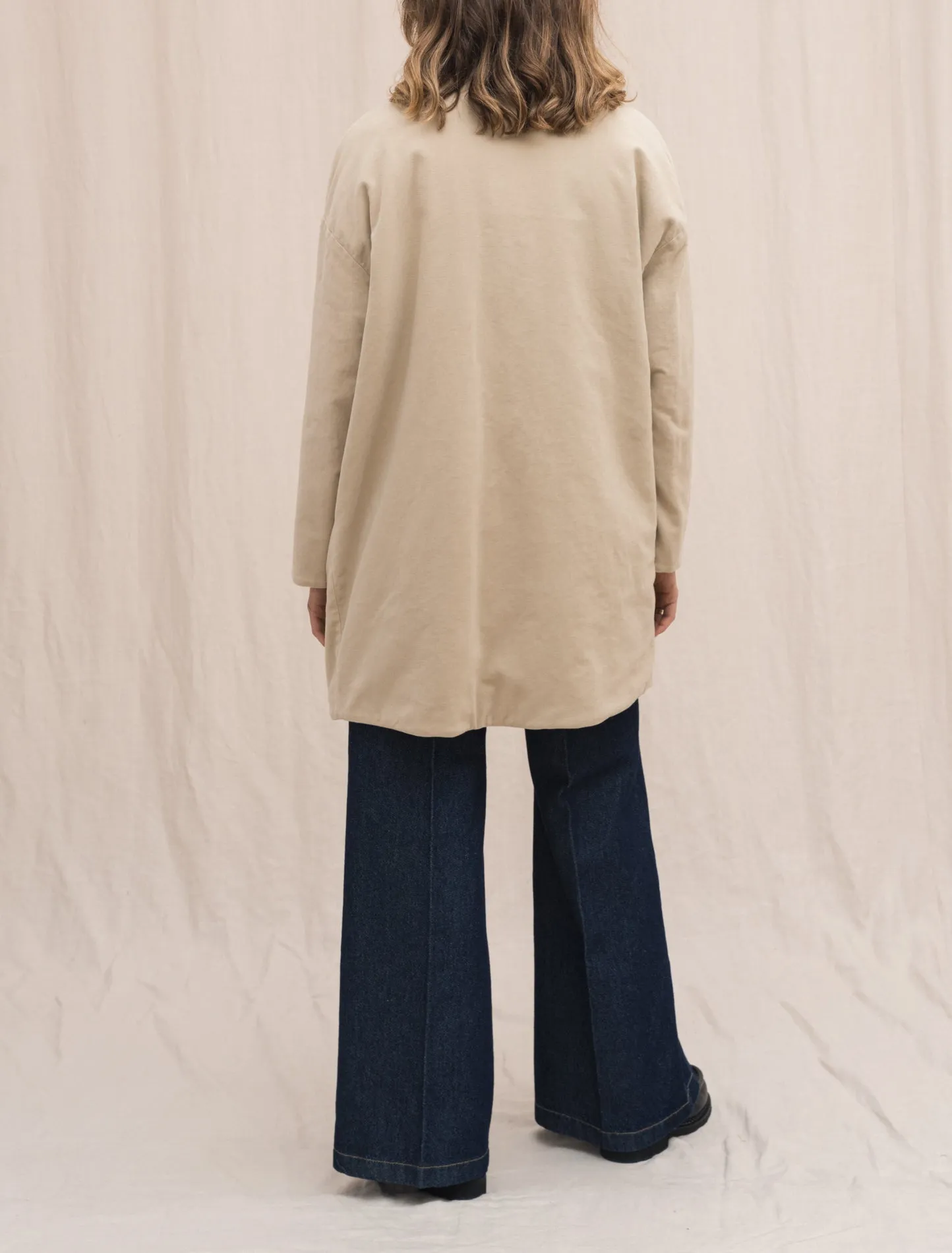 Moleskin Jacket Stone