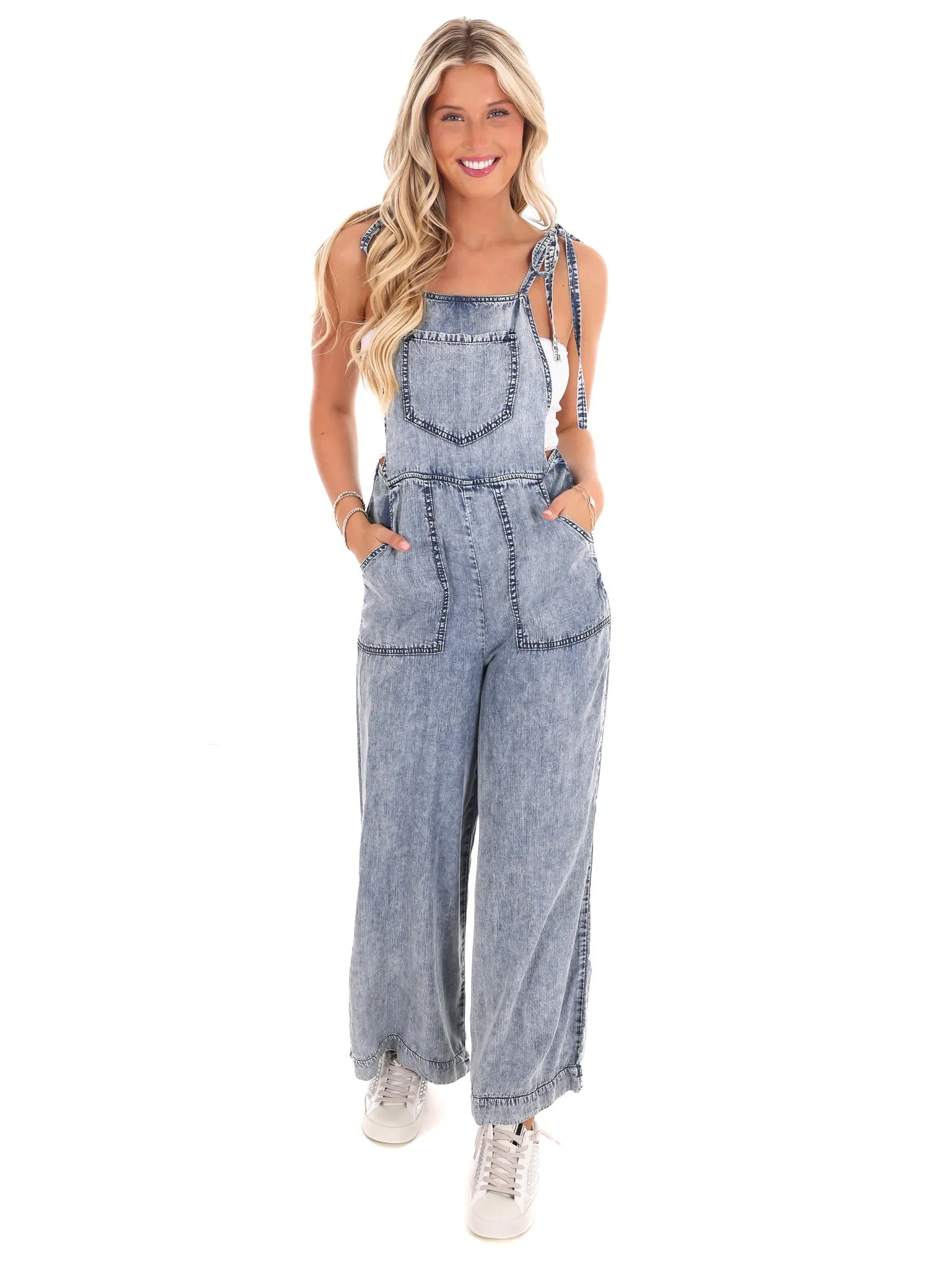 Nobody Like Me Denim Jumpsuit