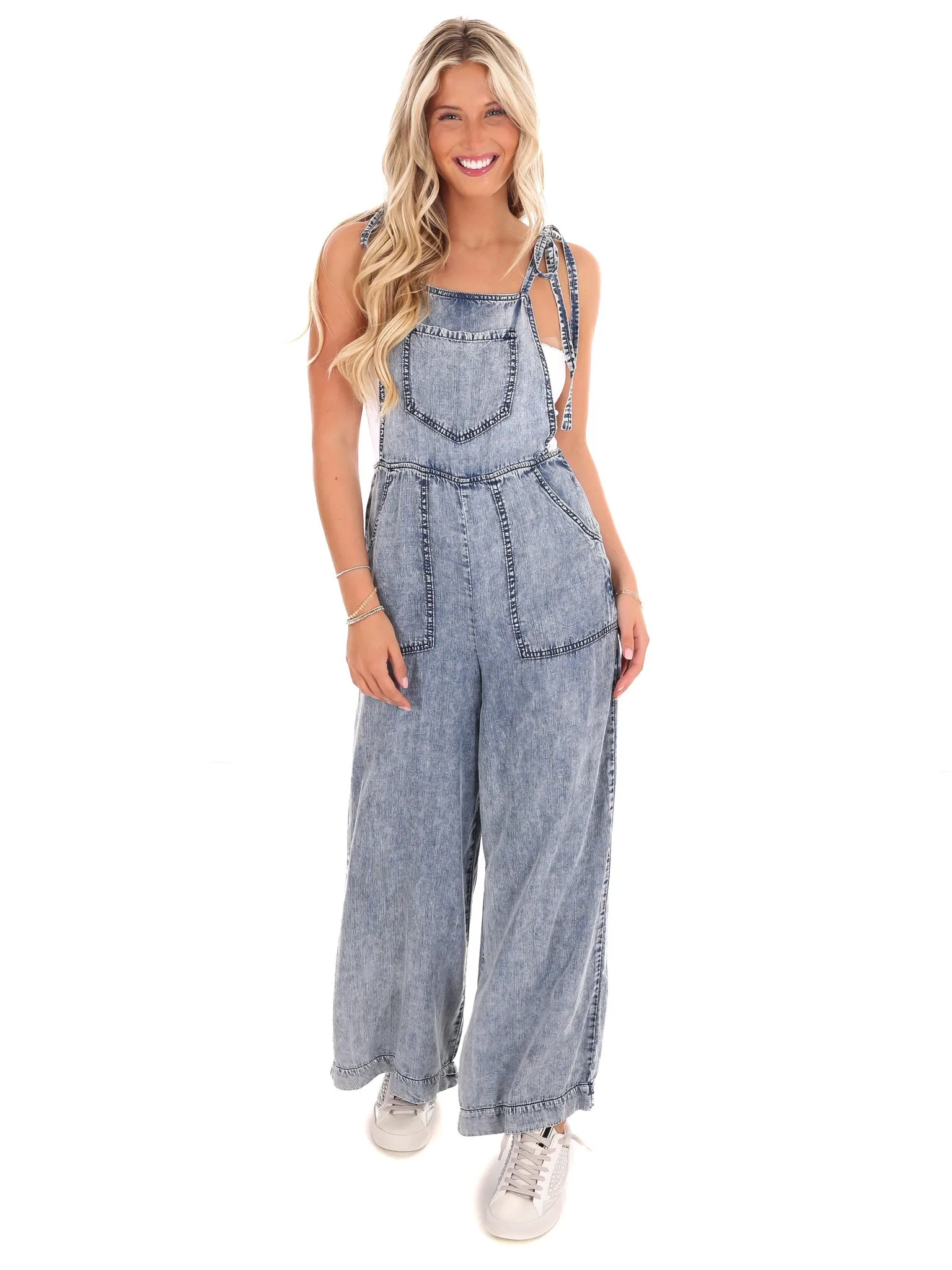Nobody Like Me Denim Jumpsuit