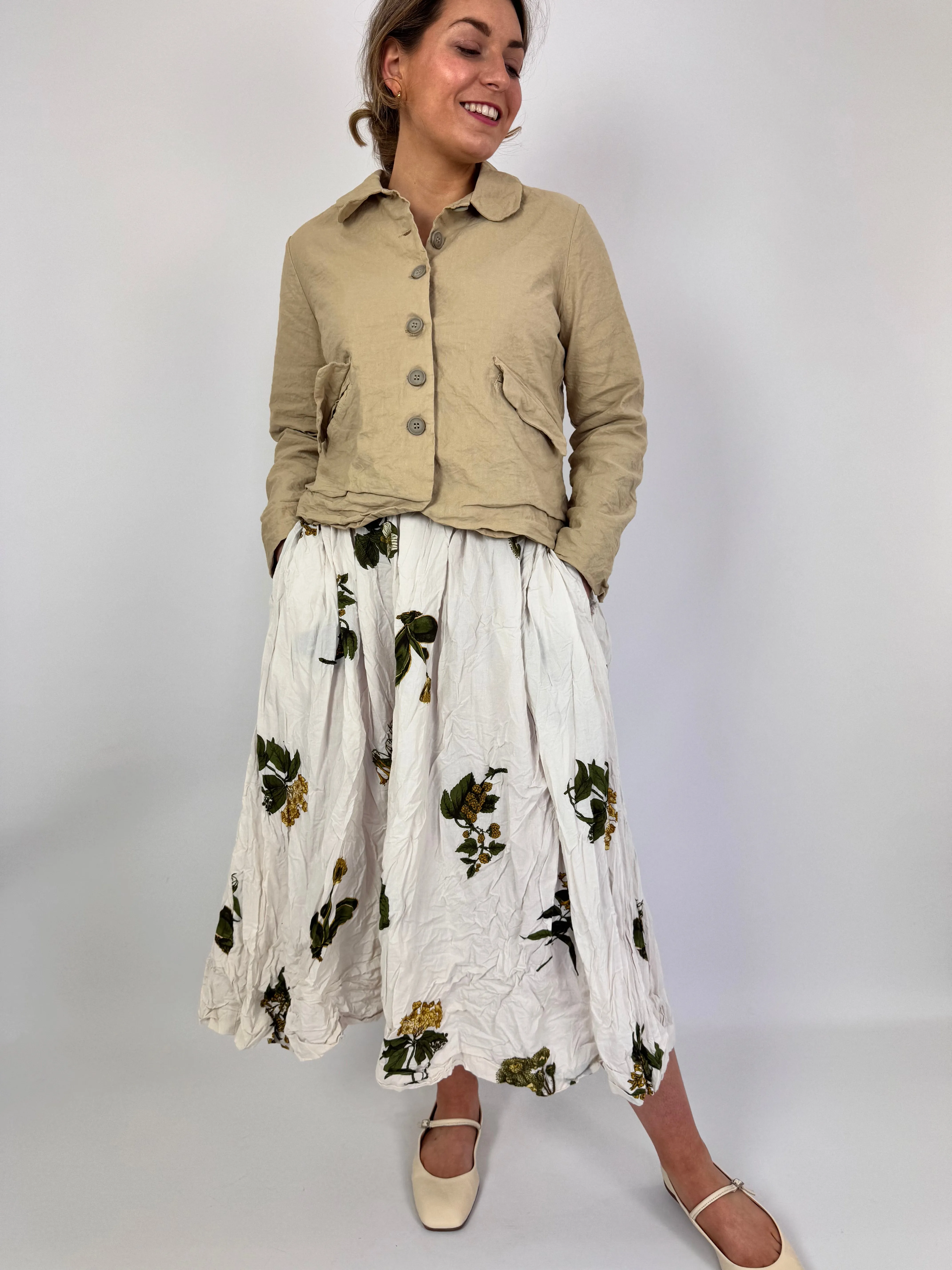 Pas De Calais 7353 Skirt Ivory