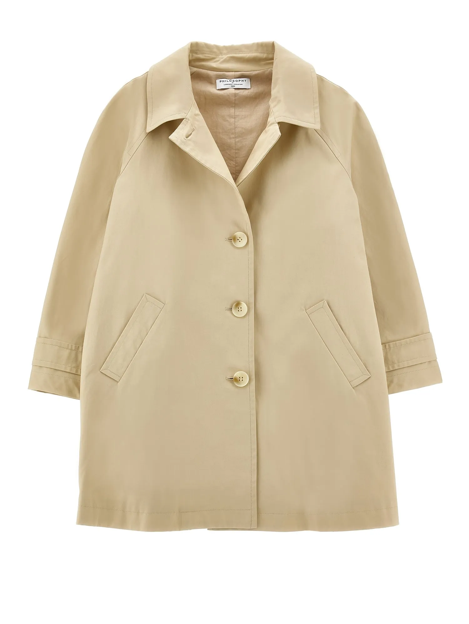 Philosophy Logo Trench Coat