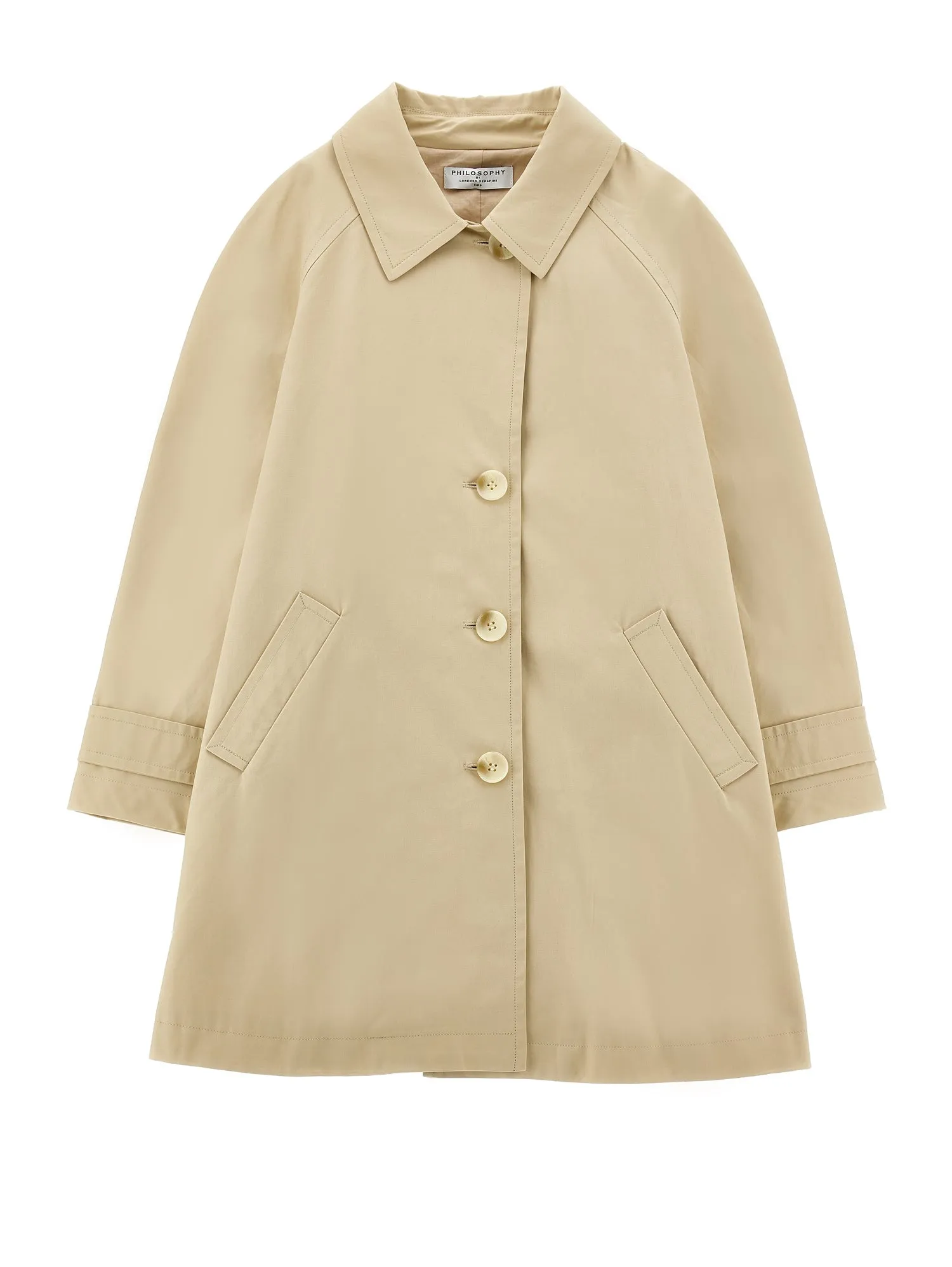 Philosophy Logo Trench Coat