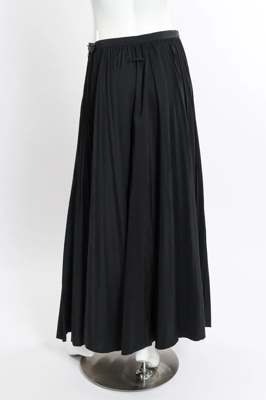Pleated Maxi Skirt