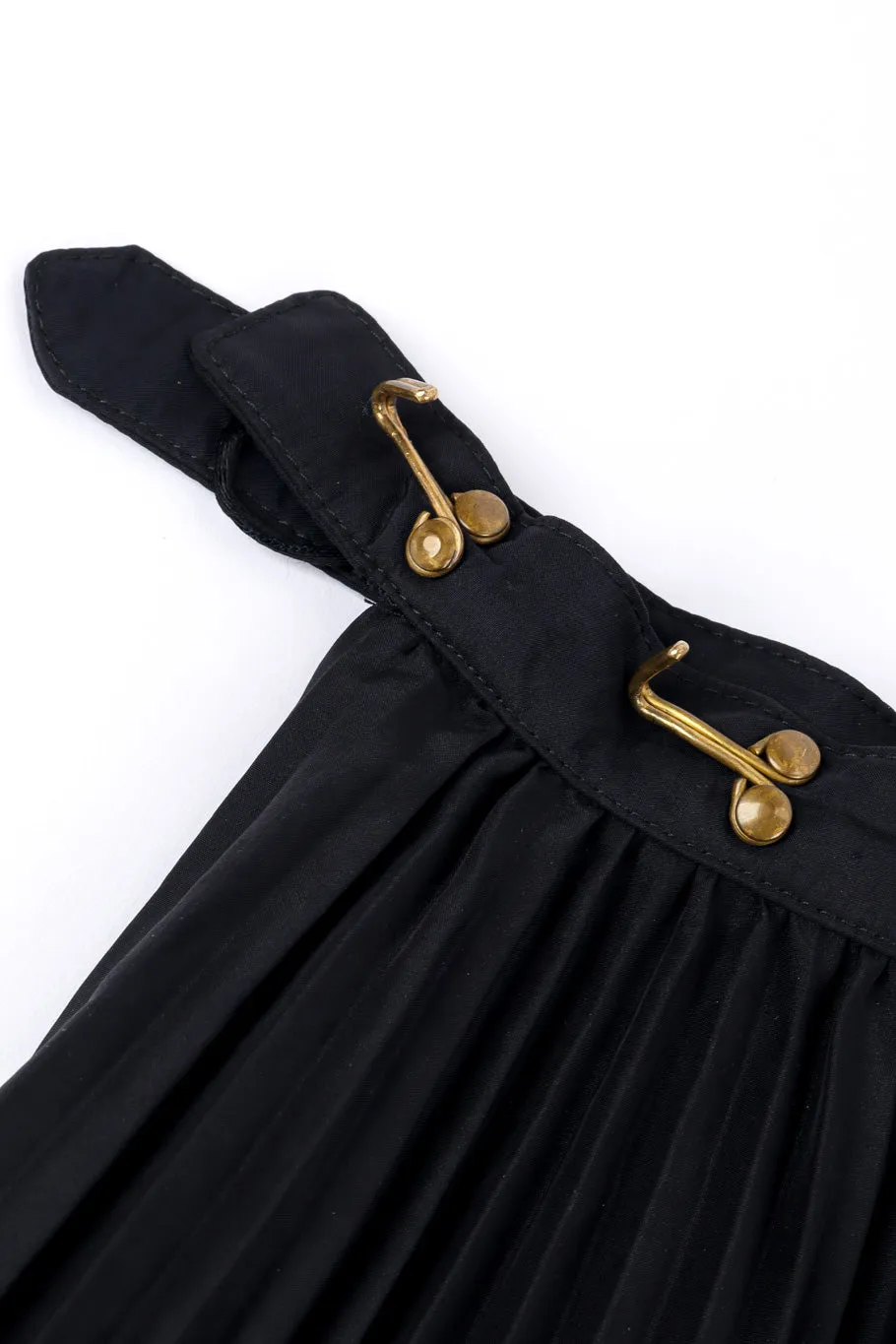 Pleated Maxi Skirt