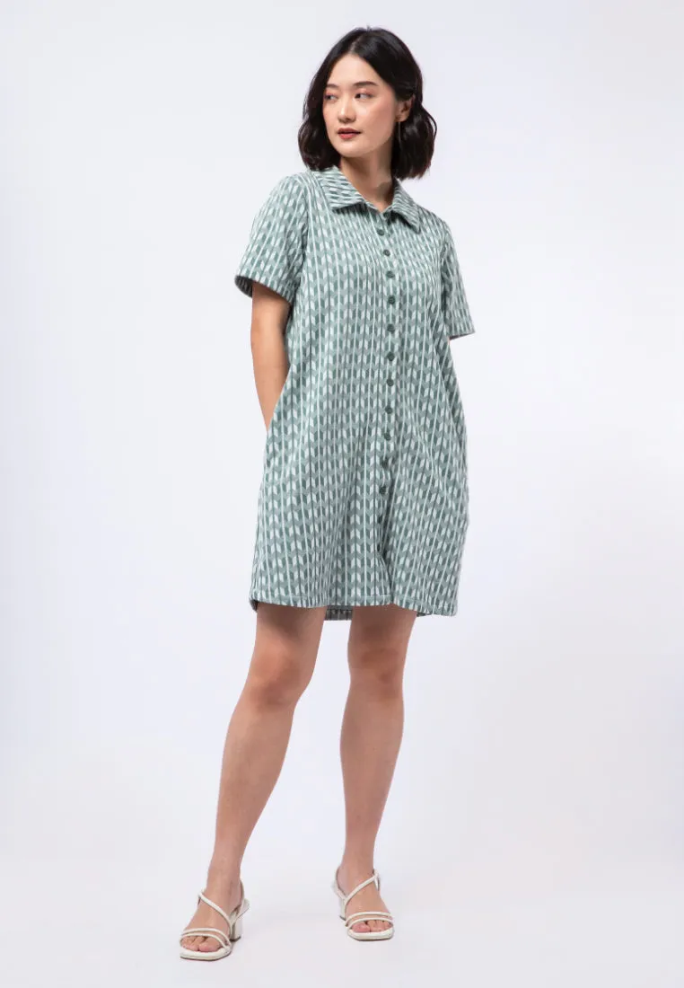 Printed Polo Dress