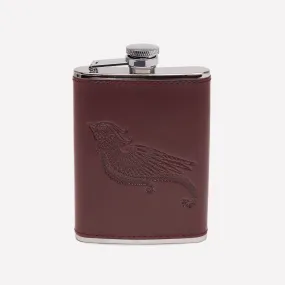 Saira Hunjan X Ettinger Pheasant 6oz Captive Top Hip Flask