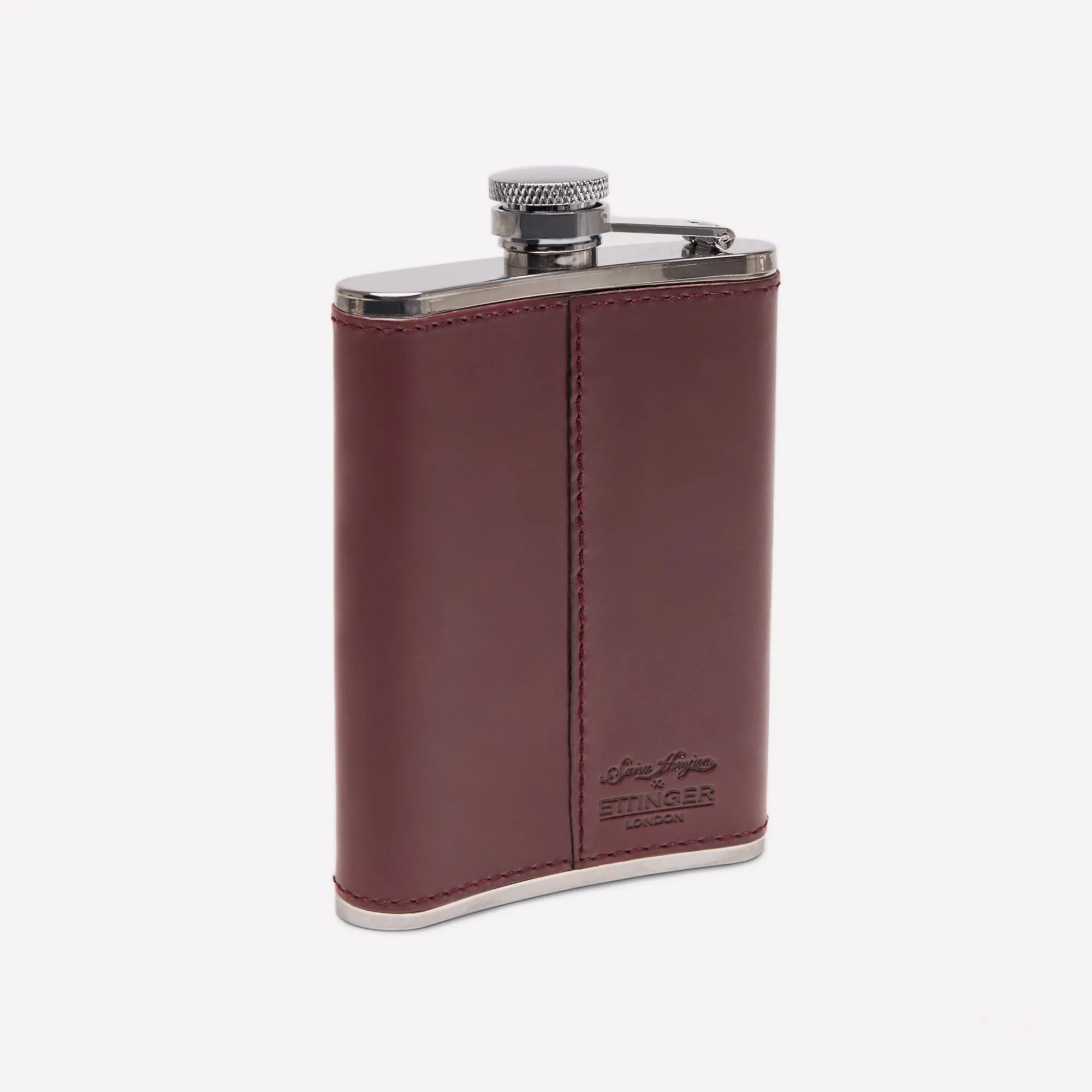 Saira Hunjan X Ettinger Pheasant 6oz Captive Top Hip Flask