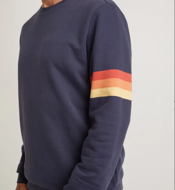 Sunset Sleeve Sweatshirt - Blue Nights