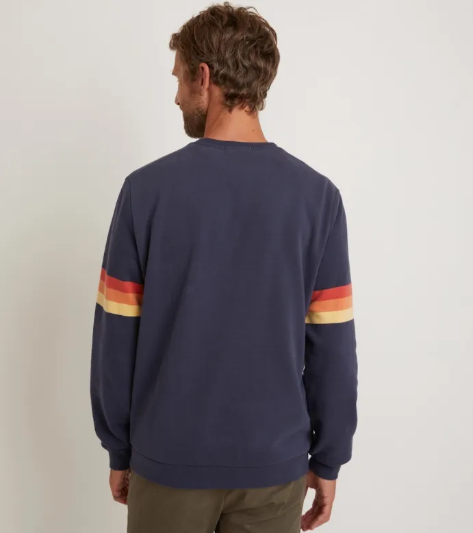 Sunset Sleeve Sweatshirt - Blue Nights