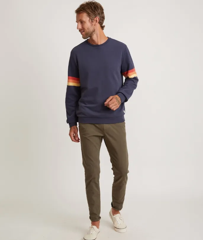Sunset Sleeve Sweatshirt - Blue Nights