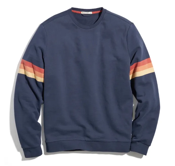 Sunset Sleeve Sweatshirt - Blue Nights