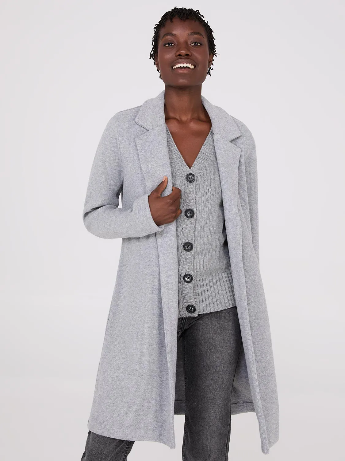 Sweater Car Coat