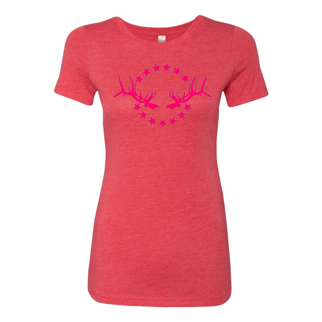 Women's T-Shirt: Simple Pink Logo