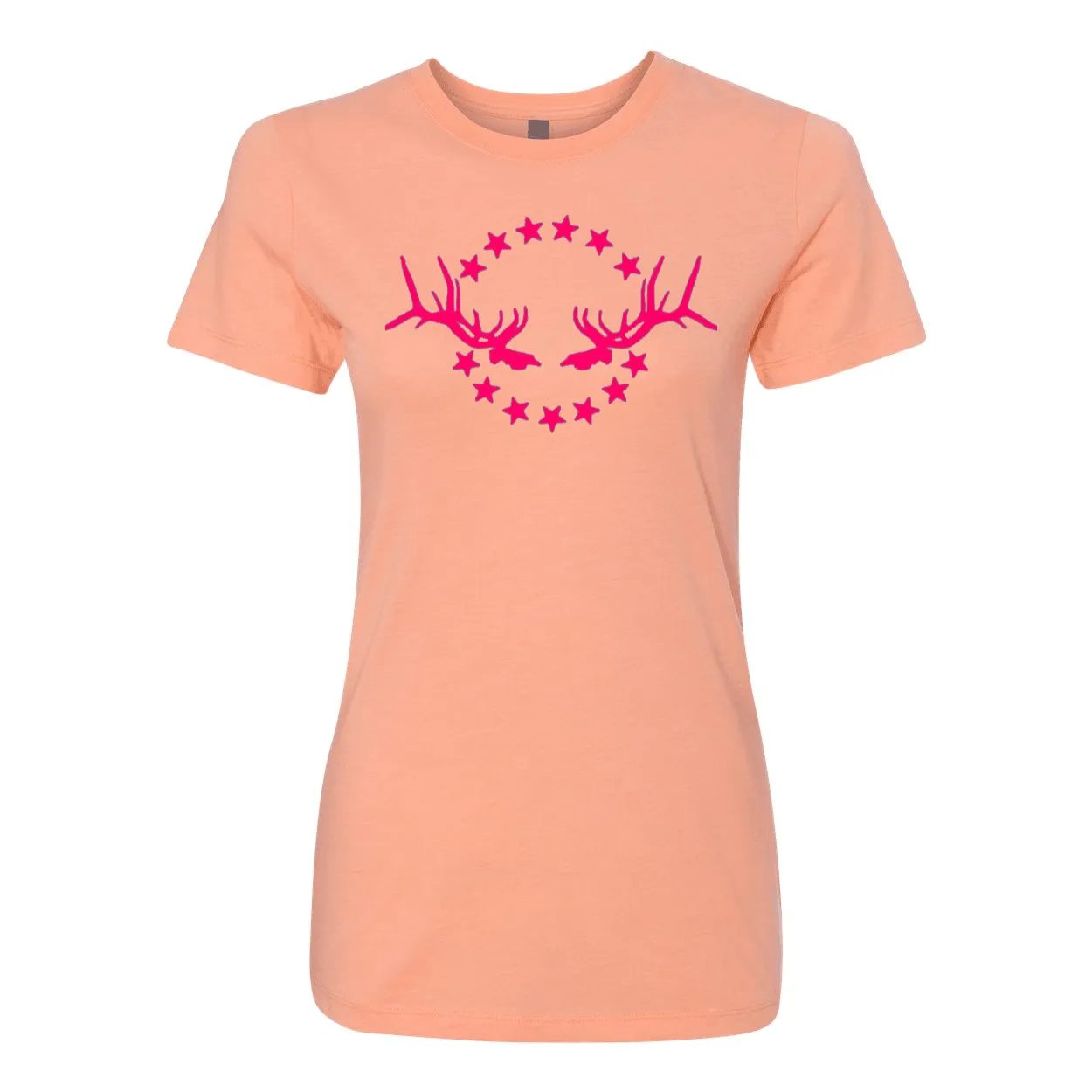 Women's T-Shirt: Simple Pink Logo