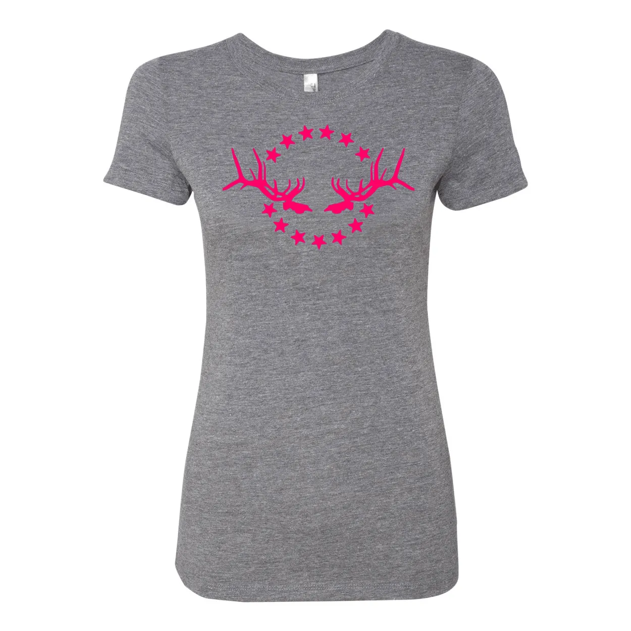 Women's T-Shirt: Simple Pink Logo
