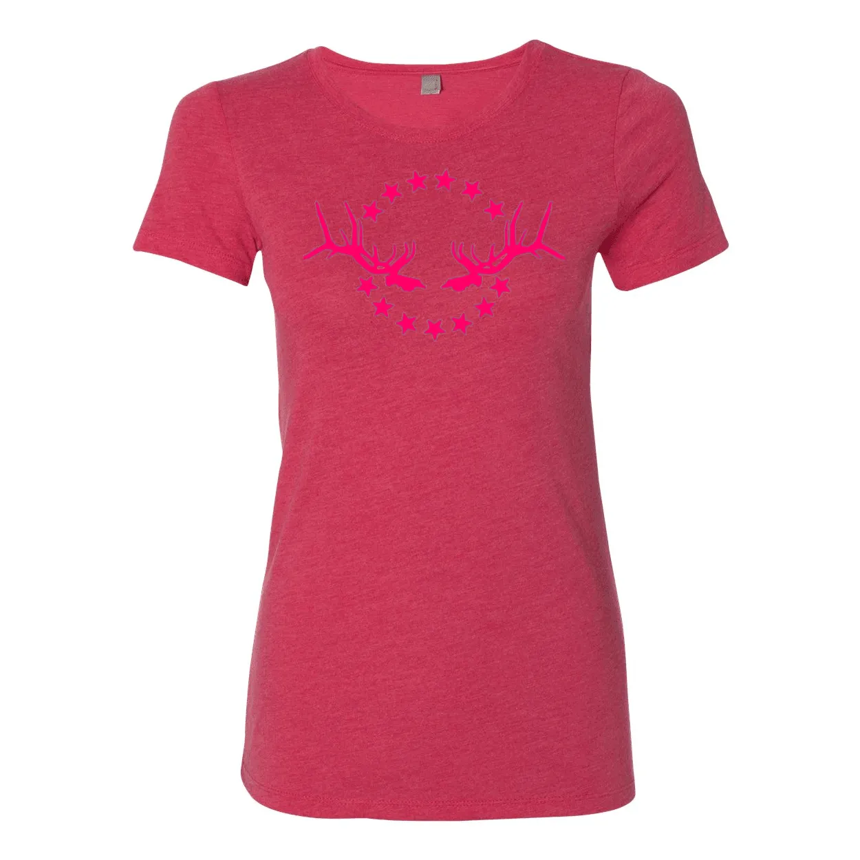 Women's T-Shirt: Simple Pink Logo