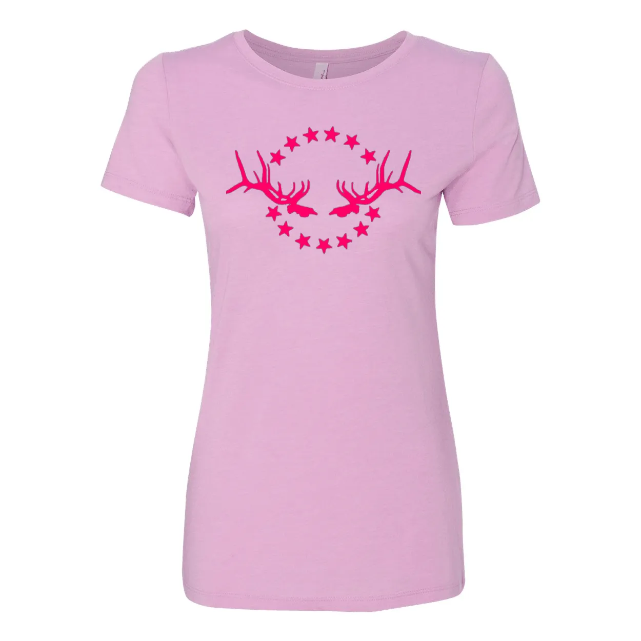 Women's T-Shirt: Simple Pink Logo