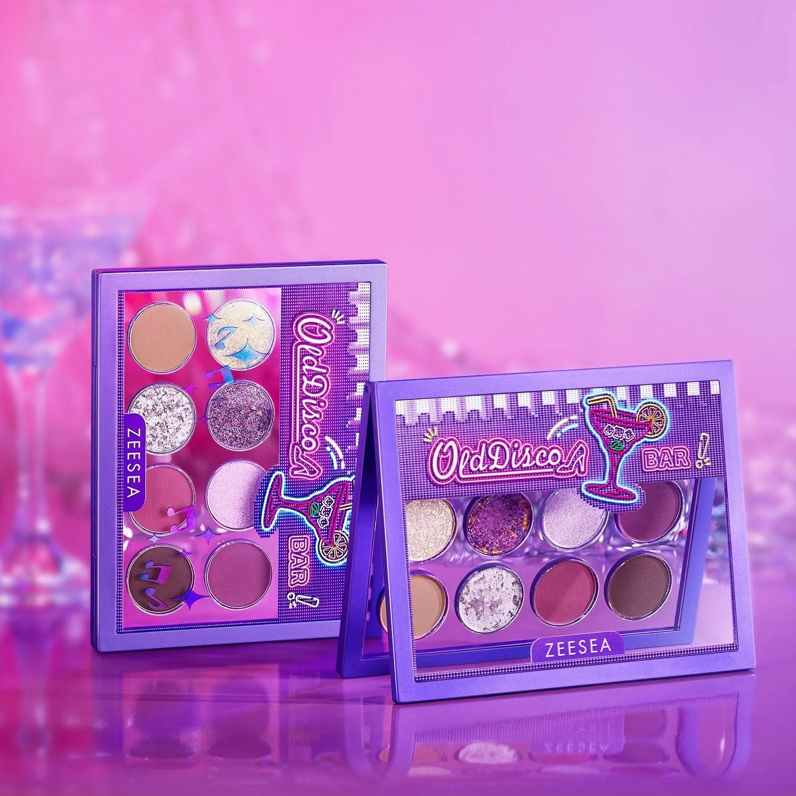 ZEESEA Vending Machine 12-Color Eyeshadow Palette combo set