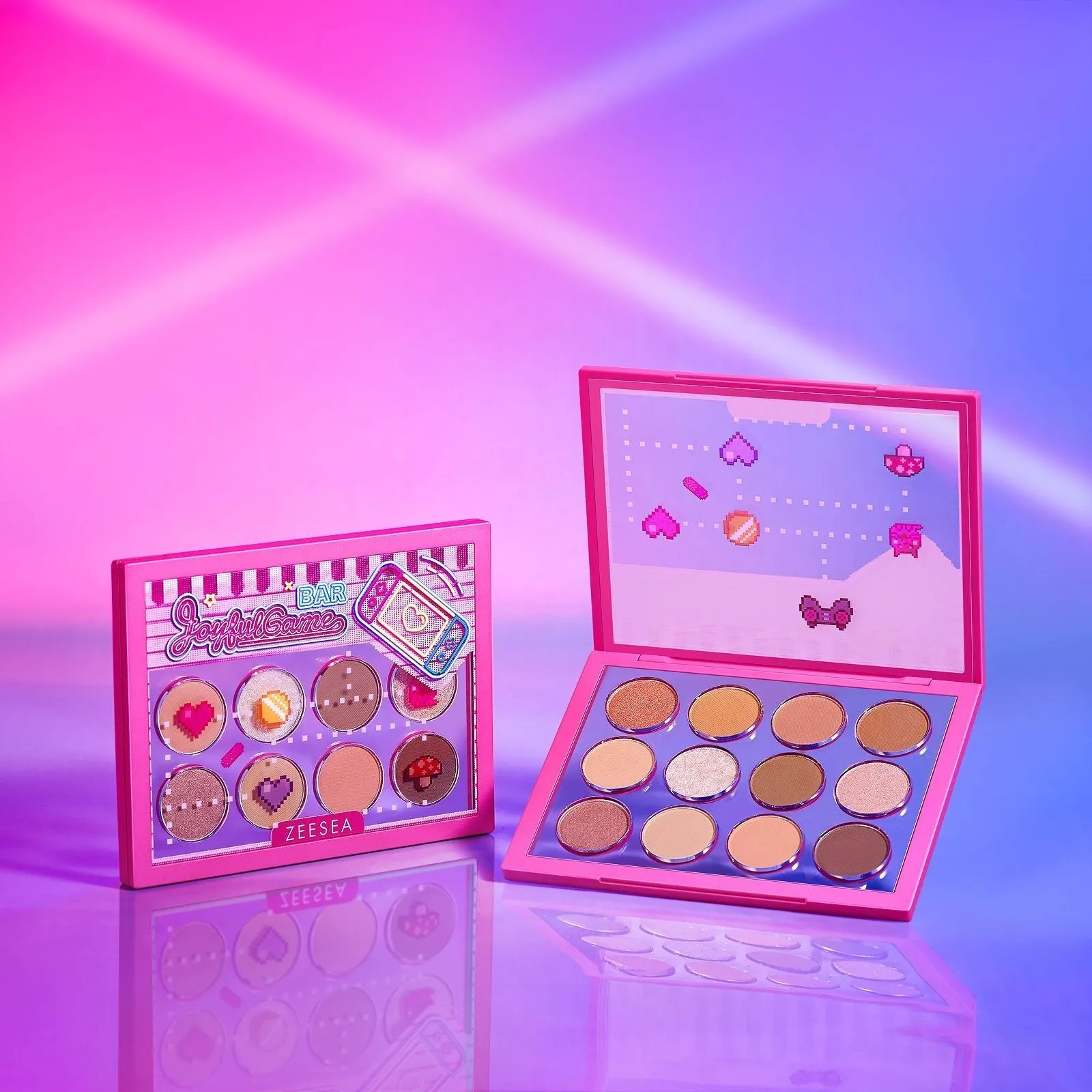 ZEESEA Vending Machine 12-Color Eyeshadow Palette combo set